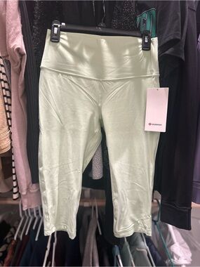 lululemon athletica Align High-Rise Shorts in Pale Green